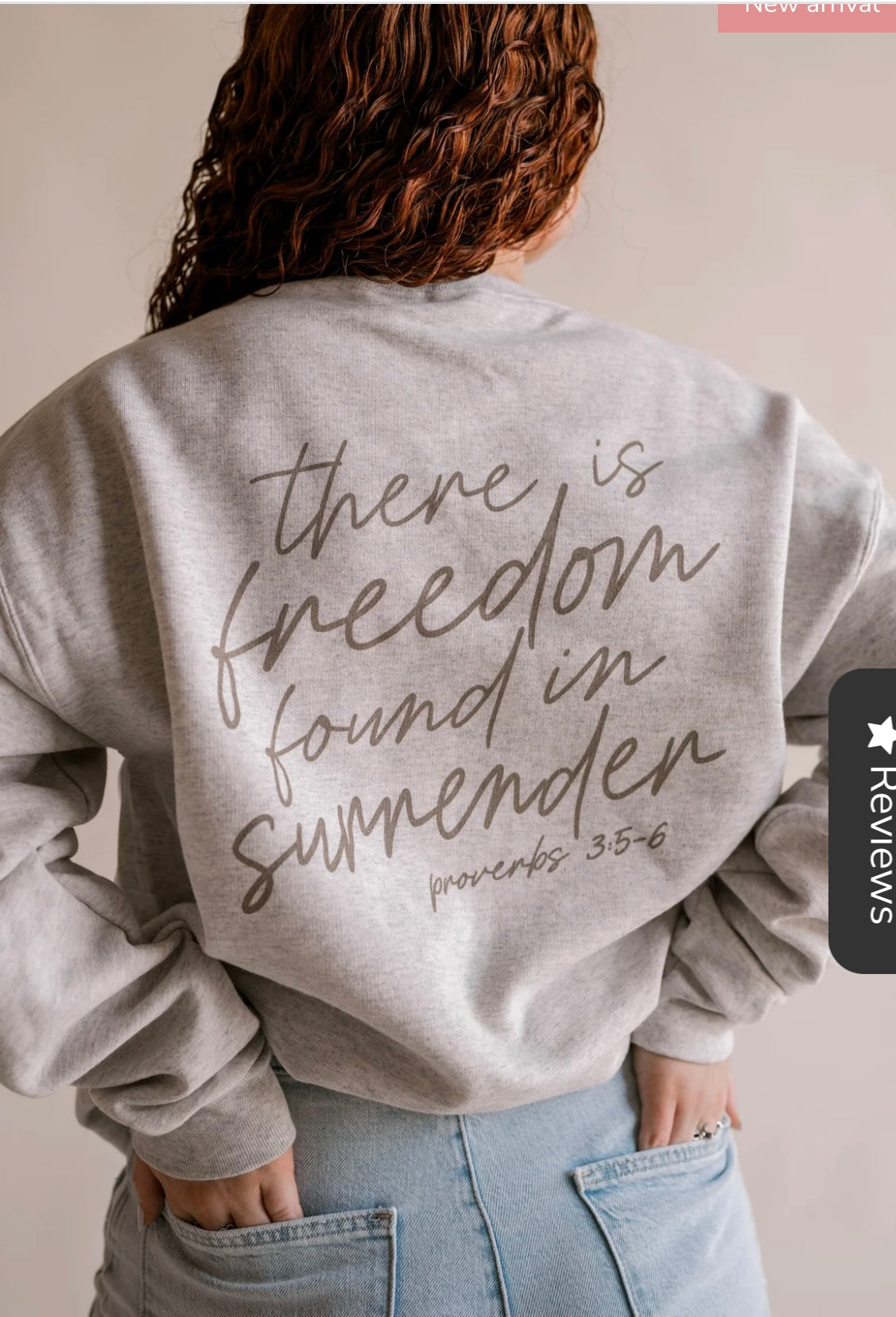Women’s Bible Scripture Sweatshirt